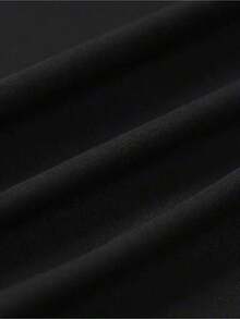 Camiseta Unisex Negra Minimalista de Cuello Redondo - Moderna y Elegante, 100% Algodón Puro, Suave y Transpirable, Corte Regular, Ropa Casual Sencilla y Elegante Kidney Team (Cuidado Renal) - Negro - Ver 6