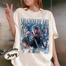 Camiseta hadowheart de Baldur's ate , camiseta de waifu de videojuego,Embalaje individual - Blanco - Ver 6