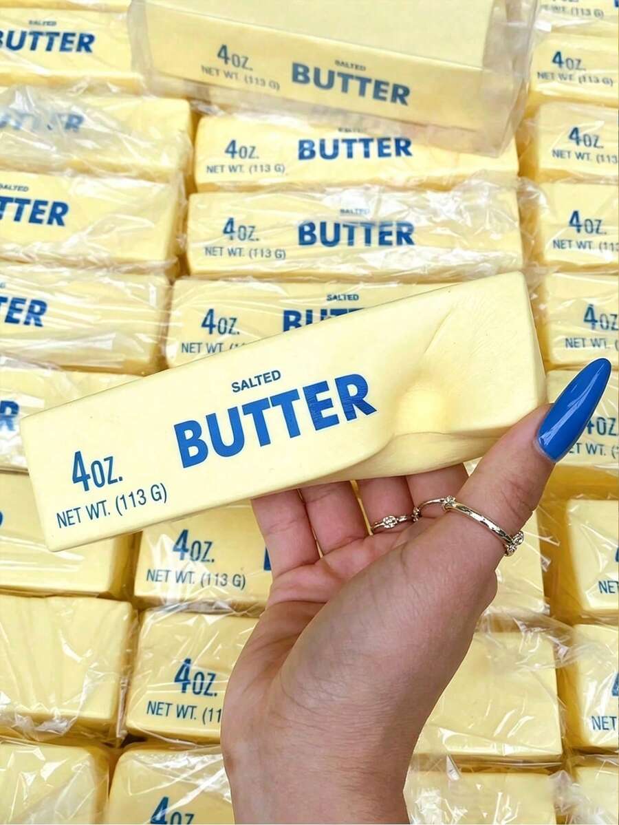 1/2 piezas Juguete antiestrés con aroma a crema de rebote lento - Juguete de escritorio sensorial para aliviar la ansiedad, adecuado para regalo de San Valentín/Cumpleaños/Fiesta