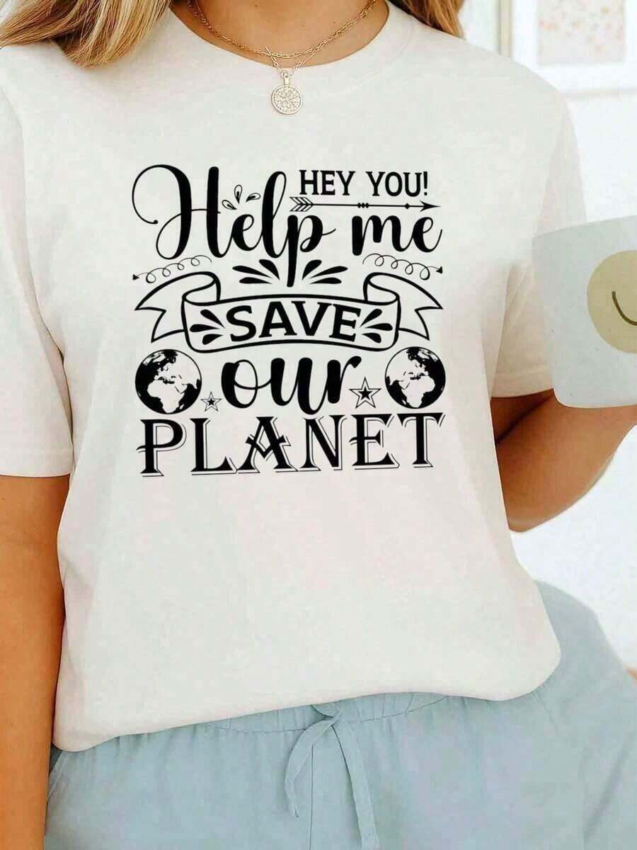 Paquete de Camisetas Retro de Moda Urbana para Mujer, Blancas, de Manga Corta y Cuello Redondo, Conjuntos a Juego para Parejas, Ropa de Verano Estilo Hip-Hop, Ropa Deportiva Casual Cómoda, Lavable a Máquina, Camisetas Estampadas para Regalos, Atuendo Casual - Estilo Urbano Vintage, Camiseta Unisex Holgada de Algodón de Manga Corta y Cuello Redondo - Blanco - Ver 1
