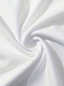 Camisa de Mujer para Madre de la Novia Más Hermosa, Estampado Floral, Cuello Redondo, Casual, Manga Corta, Uso Diario, Boda, Ajuste Familiar, 220G, Cuello Redondo, Corte Holgado, Transpirable y Cómoda - Blanco - Ver 4