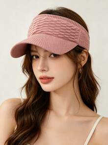 1 pieza Sombrero de sol ajustable con patrón de escamas de pez, sombrero multifuncional casual y transpirable con protección solar, adecuado para hombres y mujeres para uso diario - Gorra de béisbol abierta - Ver 5