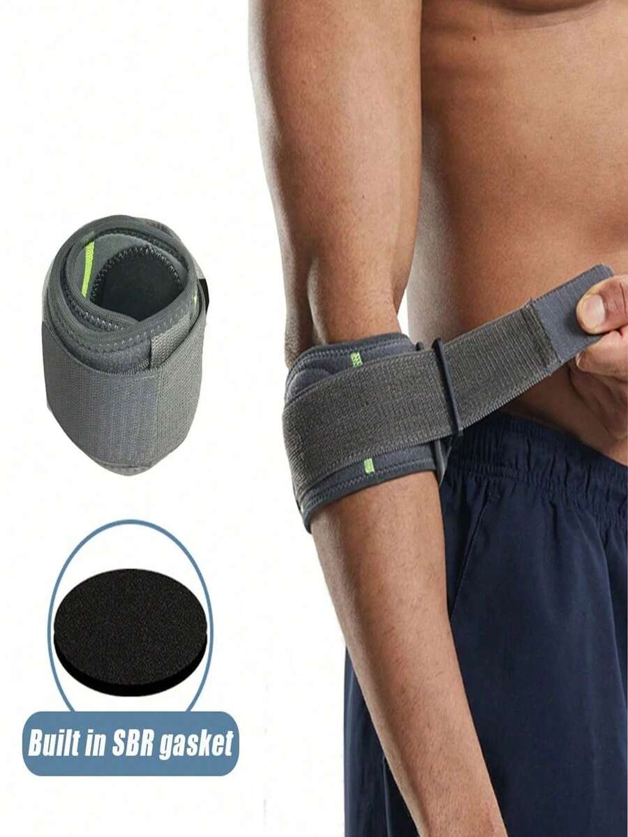 2/4pcs Adjustable Elbow Compression Sleeve, Elbow Support For Men & Women, Golfer's Elbow, Tennis Elbow Compression Strap