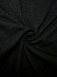 Camiseta de Algodón Suave para Mujer, Diseño de Mariposas y Estrellas Tulipán - Ajuste Cómodo, Mangas Cortas, Cuello Redondo, Patrón Geométrico, Lavable a Máquina, Estilo Casual, Uso en Todas las Estaciones | Camiseta de algodón de manga corta con cuello redondo, estilo vintage, unisex, holgada y elástica. - Negro - Ver 5
