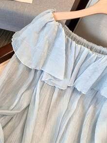 Women Tops - Blue - View 3
