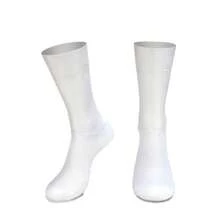 New Pro Team Aero Socks Anti Slip Silicone Cycling Socks Men Bicycle Sport Running Bike Socks Calcetines Ciclismo - R 黑色 - 查看 6