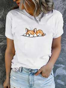Arte Mexicano Camisetas Estampadas de Manga Corta para Mujer, Modernas y Casuales, Lavables a Máquina, Ajuste Cómodo, Camiseta de Algodón para Familia Coordinada - Blanco 2 - Ver 6