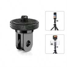 Bộ chuyển đổi ren 1/4"-20 phù hợp với máy quay hành động Hero 13/12/11/10/9/8 X5/X4 OSMO Action 6/5 Pro/4, kèm vít gắn chân máy và bộ chuyển đổi chân máy mini 1/4". - Xem 10