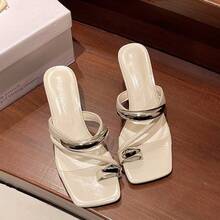 Women Home Slippers - Silver - View 10