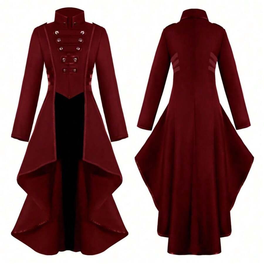 Cosplay Clothing - Swallowtail Skirt - Red - View 1