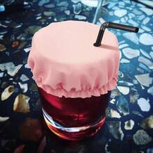 1/5/10pcs Anti-Drink Spiking Cup Lid Set, High Elasticity, Waterproof, Beverage Cup Sleeve, Scrunchie Cup Sleeve - Multicolor - View 8
