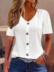 Women T-Shirts - White - View 1