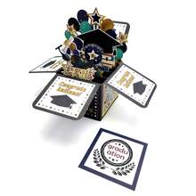 1 pieza Tarjeta de felicitación pop-up 3D del Día de la Madre con sobre - Diseño floral vibrante, mensaje sincero y regalo creativo para mamá o mujeres mayores, regalo del Día de la Madre | Caligrafía elegante | Detalles de corte láser, excelentes regalos para mamá en el Día de la Madre.Id - Graduación Temporada 2 - Ver 10