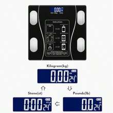 This Smart Electronic Scale, Equipped With An LED Display, Is Suitable For Multiple Users, Features Basic Measurement Functions, And Automatic Calibration, Making It An Ideal Gift For Relatives And Friends. - Black - View 4