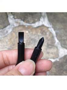 Bộ tua vít 2 trong 1 dạng móc khóa, tua vít mini bỏ túi và tua vít đầu dẹt kèm móc chìa khóa, dụng cụ sinh tồn ngoài trời, dụng cụ khẩn cấp tiện dụng, bộ sửa chữa đa chức năng. - Nhiều màu - Xem 6