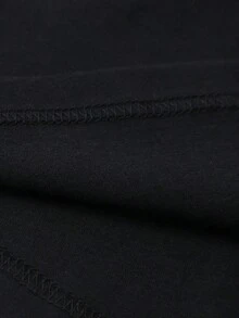 Dientes de Oro, Camiseta de Talla Grande para Hombre, Camiseta con Estampado, Camiseta Y2k, Estilo Urbano, Disfraz de Halloween, Camiseta Casual para Hombre, Camiseta 100% Algodón, Tallas S-5XL, Otoño e Invierno, Regalo para Hombre, Unisex, Sudadera a Juego para Hombre - Negro - Ver 7