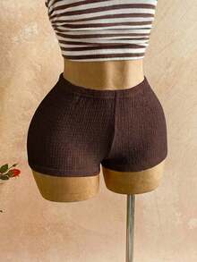 Nuevo conjunto casual de 2 piezas para mujer con hombro asimétrico, textura esponjosa, estampado floral y espalda descubierta, ideal para vacaciones, boda, graduación, Día de San Patricio, primavera, festival de música, elegante estilo boho tropical - Café integral - Ver 6