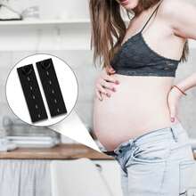 1/5 Stücke Jeans Hose Elastischer Taillengürtel Verlängerung, Unisex nahtloser Taillenbandverlängerer, Verstellbarer Taillengürtel Schnalle, Elastischer Taillenverlängerer, geeignet für den täglichen Gebrauch, Outdoor-Aktivitäten, Reisen, Studenten, Schwangere und Büroarbeiter - Verschiedenfarbig - Übersicht 6