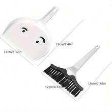 1 Bộ chổi và hốt rác mini để bàn, chổi nhỏ 2 cái, bàn chải vệ sinh bàn phím, bộ hốt rác và chổi hoạt hình, bàn chải vệ sinh mini để bàn, combo chổi nhỏ để vệ sinh bàn làm việc - Chổi mini để bàn - Xem 7