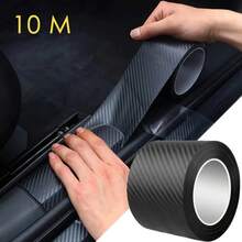 Carbon Fiber Protective Strip For Car Rearview Mirrors, Self-Adhesive, Waterproof, Decorative, Anti-Scratch, 1 To 5 Meters - 2 Pieces - 3 cm - View 11