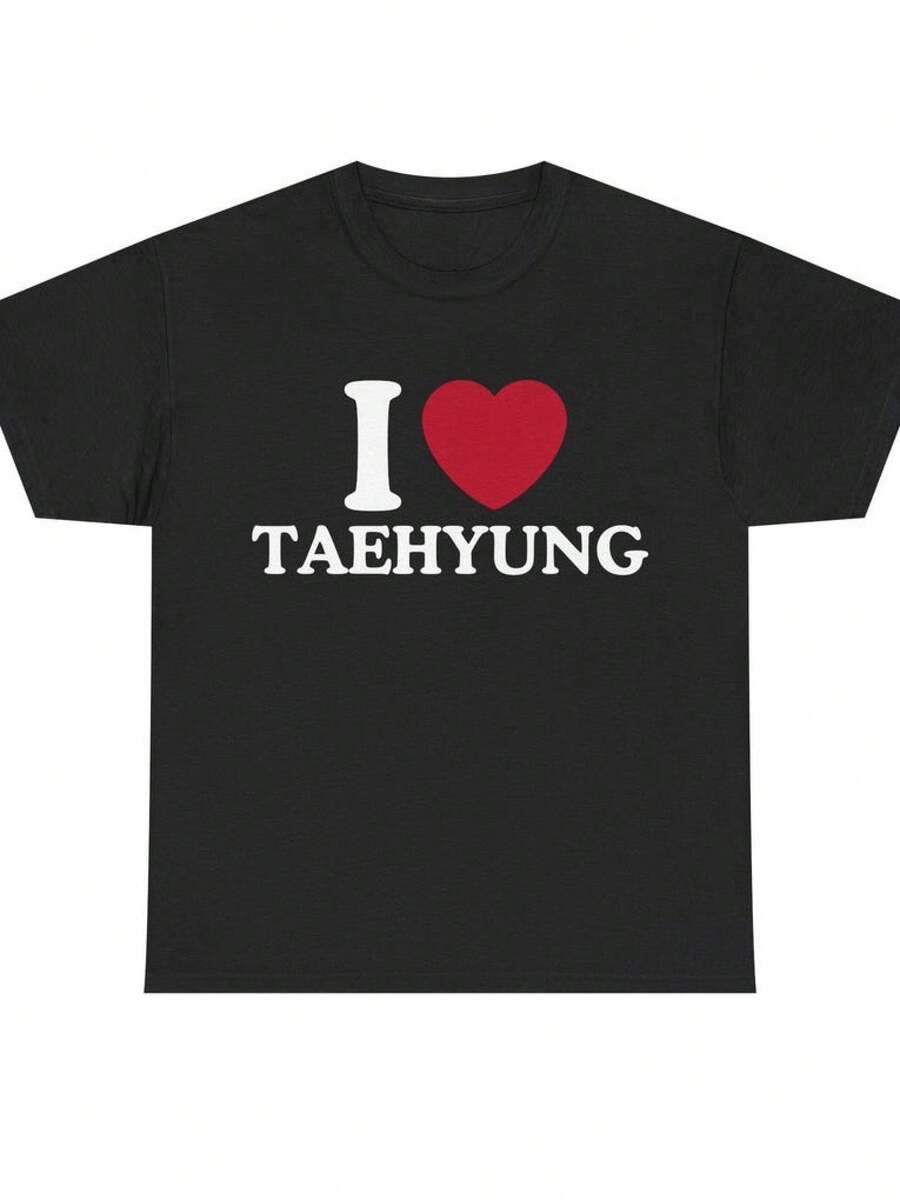 Me encanta la camiseta de Taehyung - Negro - Ver 1