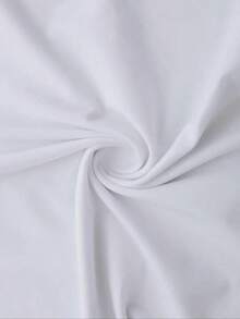 Playera de cuello redondo con estampado de estrellas para mujer, camiseta casual de moda para uso diario, vacaciones y actividades al aire libre, ropa de verano para damas, top - Blanco - Ver 6