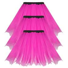 1/3 chiếc váy tutu thể thao D EXCEED dành cho nữ | Váy tutu neon thập niên 80 dành cho nữ | Váy tutu người lớn dành cho nữ nhiều màu | Váy tutu nữ cho lễ hội Halloween và chạy bộ - Váy tutu bằng vải tuyn - Xem 39