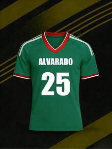 Playera de Fútbol Mujer México Bandera - Ropa para Aficionados al Fútbol Mexicano - Blanco - Ver 4