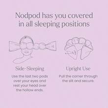 Eye Mask - Wisteria Cotton - View 6