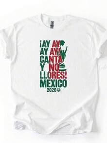 ¡Ay Ay Ay Ay!Camiseta Canta Y No Llores, Camiseta UNISEX de la Copa Mundial 2026, Camiseta de la Copa Mundial 2026, Camiseta de la Copa Mundial, Copa Mundial de EE. UU., Camiseta Gildan - Negro - Ver 6
