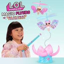 L.O.L.SURPRISE! 1 Set Hada Voladora Mágica - Hada Mágica para Guiarte, Haz Clic para Revelar, Colecciona 2 Estilos, Juego de Juguete Volador Interactivo Adecuado para Niños - Multicolor - Ver 10