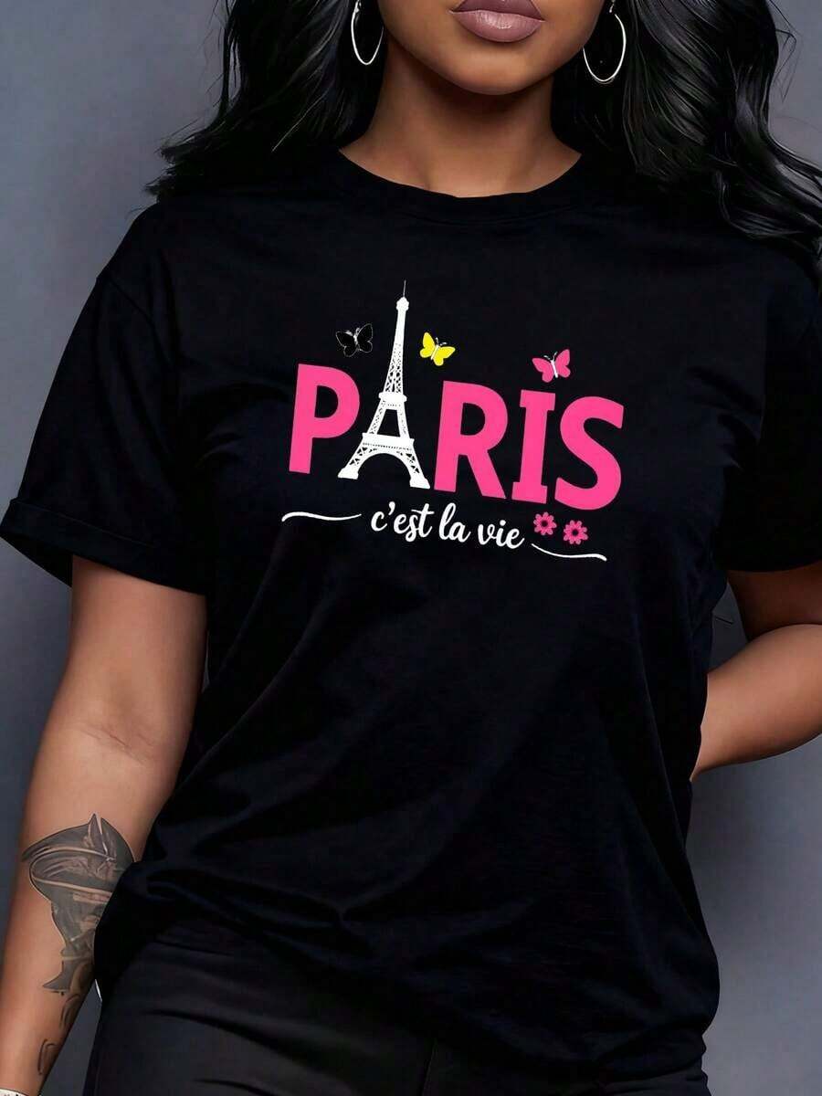 Camisa Deportiva Casual de Moda Darwin Directional para Mujer _2-4Fashion - Negro - Ver 1