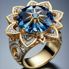 1 Peça Anel de Promessa Eterna Elegante Banhado a Ouro 14K, Design Incrustado com Cubic Zircônia Cintilante, Lindo Anel de Noivado/Casamento, Simbolizando Presente do Dia dos Namorados - Dourado - Visão 13