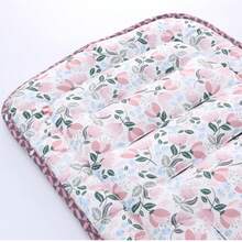 miracle baby Baby Stroller Pad, 4-Season Children's Cushion, Stroller Accessories, High View Pram Baby Carriage Sleeping Mat - Tulip - View 5