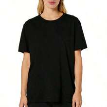 1 pieza, Verano 2026, Camiseta con Estampado Hawaiano, Camiseta de Barco de Crucero con Estampado de Palmeras Tropicales y Barcos, Perfecta para Vacaciones, Playa y Viajes de Verano, Camisetas para Mujer, Ropa Festiva, Camisetas Gráficas para Mujer, Ropa de Verano para Mujer, Camisetas para Mujer, Ropa de Verano para Mujer, Camisetas para Mujer, Camisetas Rosas, Azules y Verdes, Camisetas Bonitas, Ropa Casual para Mujer, Ropa de Graduación para la Playa, Transpirable y Cómoda. - Negro - Ver 2