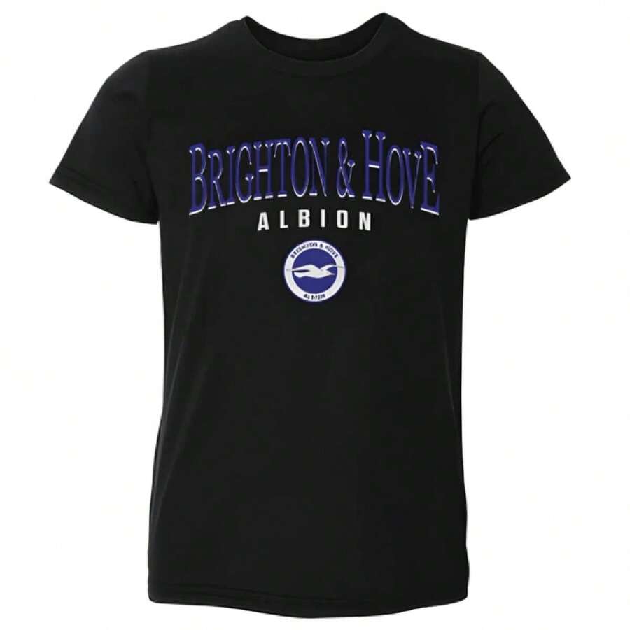 El equipo juvenil del club de fútbol Brighton & Hove Albion. - Negro - Ver 1