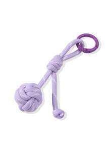 1 pieza Colgante de nudo de cuerda tejida colorida, diseño de nudo hecho a mano de cuerda de nailon, mosquetón ligero y duradero para exteriores, esquema de color dopamina fresco, accesorio versátil para bolso - Multicolor - Ver 20