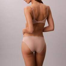 Calvin Klein Microfiber Stretch With Lace Bikini QD5271 - Cedar - View 2