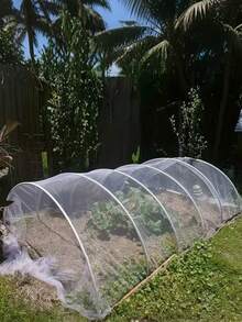 2M*4M Multi-Purpose Agricultural Anti-Insect Net, Thickened Greenhouse Net For Vegetable And Fruit Tree Pest Control, No Power Needed, Garden Net, Functional Garden Net, Garden Net Accessories, Plastic Anti-Insect Net, Protect Vegetables, Flowers And Crops, Suitable For Garden, Greenhouse, Fruit Trees And Blueberry Fields, Fruits, Vegetables And Flowers, Anti-Wind, Anti-Rain, Anti-Insect, Anti-Bird - A - View 1