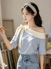 Women Tops - Purple - View 7