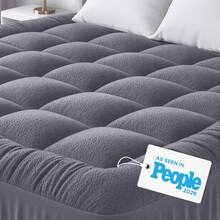 Niagara Sleep Solution Ultra Soft Queen Size Mattress Topper - Rayon Derived From Bamboo Pillow Top Mattress Pad For Back Pain Relief - Naturally Cooling For Hot Sleepers, Green - 3 White - View 9