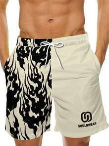 SOULOWEAR Streetwear Style Workout Summer Clothes - 5 Inches Inseam - Breathable & Versatile For Basketball, Beach, Gym, Running - Casual Mesh Shorts For Men & Women - 風格 - 查看 4