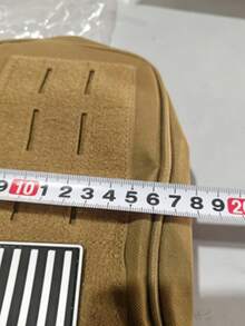 2PCS MOLLE Tactical Pouches, Made Of 1000D Durable Nylon, Compatible With Tactical Vests, Belts And Backpacks For EDC Gear! - Khaki - View 5