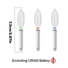 3pcs LED Fishing Light, Fish Attracting Light, Flashing Glow Stick, Fish Aggregator, Suitable For Sea Fishing, Fishing Accessories [Batteries Not Included] - 3-pack (red + Green + Blue) - View 6