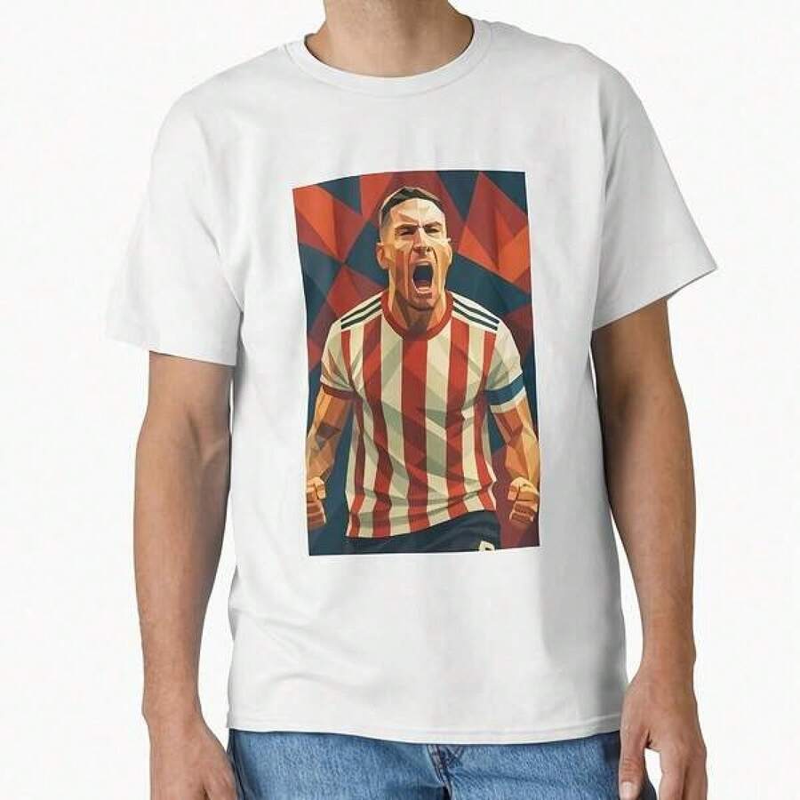 Camiseta clásica con el arte de los fans de la leyenda del fútbol del Sheffield United, Billy S-HArpEsta camiseta de algodón de 220 gramos es la combinación perfecta de comodidad y moda para cualquier aficionado al fútbol. Esta camiseta, especialmente diseñada para hombres y mujeres, utiliza tejidos suaves y transpirables para crear un ajuste fascinante y es ideal para días de competición o ropa casual. Hecho de algodón de alta calidad, duradero y suave al tacto. Ya sea que apoyes a tu equipo favorito, participes en un partido de ocio o disfrutes de un día relajado, esta camiseta multifuncional es el último complemento de tu armario. - Negro - Ver 1