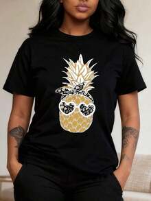1 pieza Camiseta Blanca para Mujer "Apoyo a las Bibliotecas Públicas" (Tallas S-2XL) - Camiseta para Amantes de los Libros con Diseño Colorido de Libro y Pluma, Gráfico de Estantería y Tarjeta de Biblioteca, Ajuste Cómodo de Alta Elasticidad, Lavable a Máquina, Casual, 180g, 100% Algodón - Negro 1 - Ver 12