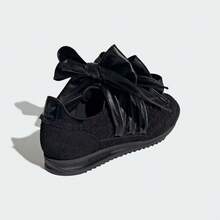 adidas originals SL 72 OG 柔軟舒適 防滑耐磨 低筒 生活休閒鞋 女款 - 黑色 - 查看 4