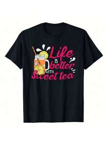 1 pieza de camiseta transpirable para mujer con diseño de fe cristiana - Estampado de versículo bíblico del Salmo 23, ligera, de cuello redondo, manga corta, blanca con verde, 180g, 100% algodón, los diseños están completamente impresos. Unisexo. - Negro 7 - Ver 12