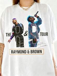Camiseta Divertida 'La Leyenda del Mundo' para Hombre y Mujer - Camiseta de Manga Corta con Cuello Redondo de 190g, Lavable a Máquina - Ideal para Verano y Actividades al Aire Libre, Camiseta de Algodón para Familia Coordinada - Blanco - Ver 12