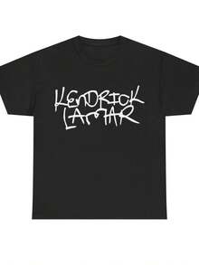 Camiseta unisex, KendrickLamarPremiumUnisexT-shirt, ropa de mujer, blusas de mujer, tops de mujer, camisetas de mujer, Conjunto casual diario, Corte regular, Combinación diaria, Estampado gráfico, Conjunto casual deportivo diario, Corte regular, Combinación diaria, Estampado gráfico, Casual deportivo - Negro - Ver 5